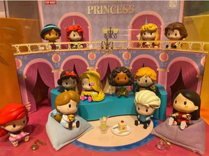 ppmt泡泡玛特迪士尼公主睡衣系列坐坐无敌破坏王2盲盒确认款隐藏