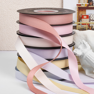 韩系涤棉花束丝带包装带子花材礼盒装饰彩带鲜花蛋糕盒蝴蝶结缎带