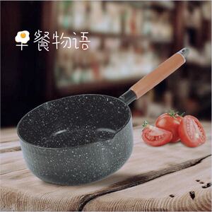 茄宝娜雪平锅 奶锅 麦饭石不粘锅 婴儿辅食锅
