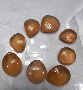 天然青鱼石鱼惊石打磨已做防裂打孔可加工宝宝手链宝宝挂坠项链