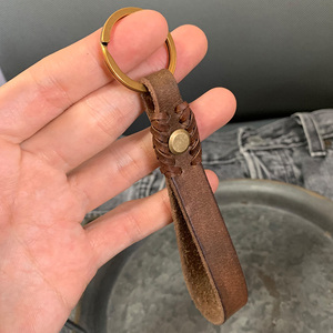 牛皮钥匙扣纯手工真皮