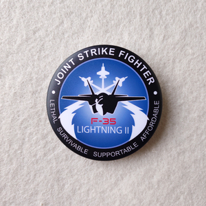 f35闪电ii式战斗机别针徽章胸针冰箱贴洛克希德马丁周边纪念品