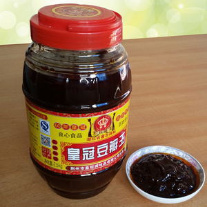 荆州特产正宗荆沙风味皇冠牌豆瓣王 2.5kg瓶装蚕豆瓣酱豌豆酱调料