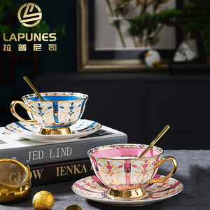 Lapunes咖啡杯子高档精致轻奢欧式陶瓷下午茶茶具设计感高级礼品