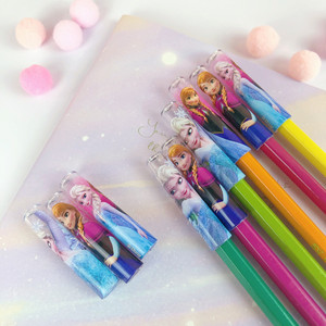 笔帽笔套铅笔洞洞卡通保护套小学生可爱公主女生铅笔套儿童铅笔帽铅笔