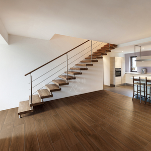黑胡桃色木纹瓷砖200x1200客厅仿实木地板砖原木风全瓷人字拼地砖