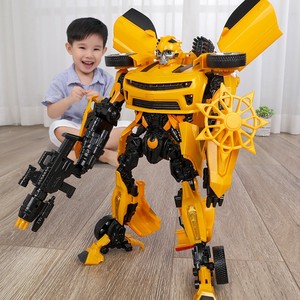 手办变形玩具大黄蜂电影模型擎天汽车柱机器人金刚七男孩儿童正版