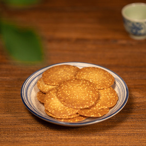 喷香酥脆的芝麻薄脆芝片脆脆芝麻酥饼干