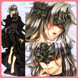 原创黑暗之魂黑魂3防火女等身抱枕火防女周边acg长条抱枕全年龄