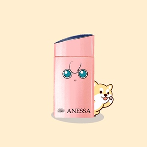 宝可梦粉胖丁!2021安耐晒小金瓶60ml防晒联名限量款资生堂安耐沙