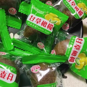 独立小包甘草橄榄500g黄橄榄 独立小包丁香橄 散装称重果干100g