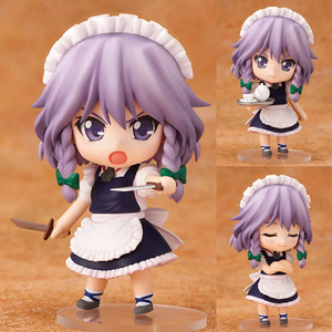 现货[gsc]日版 粘土人 东方project 红魔馆女仆 十六夜 咲夜 手办