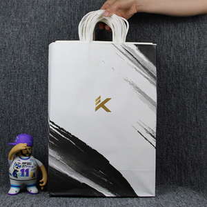 安踏手提袋antalogo纸袋 kt4 kt5 篮球鞋包装袋环保时尚礼品袋