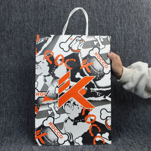 安踏手提袋antalogo纸袋 kt4 kt5rocco篮球鞋包装袋环保礼品袋