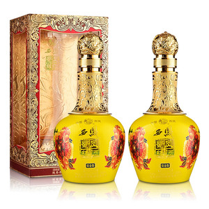 【酒仙网直营店】52度西凤酒蜀凤缘铂金版500ml*2瓶