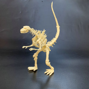 日版非国产个性另类 哥斯拉可动骨架 扭蛋盒蛋可拼装模型摆件现货