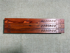 天然雷击木雷尺传度法尺天蓬尺法坦法器镇坛雷击枣木手工雕刻