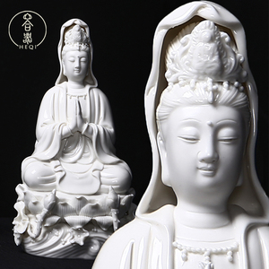 双手合十观音像