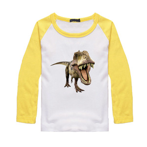 霸王龙图案衣服儿童