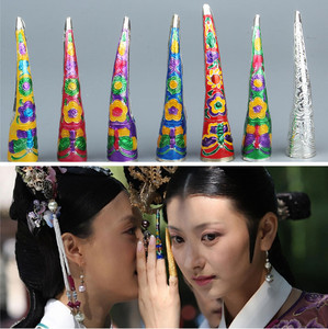 延禧攻略如懿传同款配饰护甲套清朝宫廷指甲套仿景泰蓝古装饰品