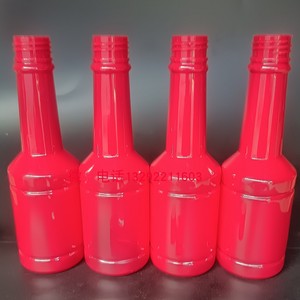 150ml红色长颈长嘴红色塑料包装瓶燃油宝添加剂分装瓶样品邮寄瓶