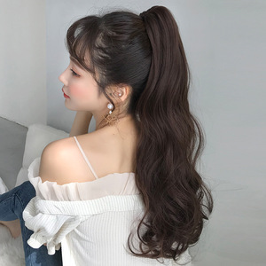 假发马尾厚
