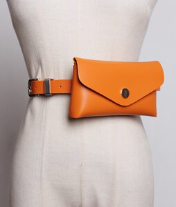 手机小腰包女士迷你新款韩版白色时尚酷潮ins百搭小香风腰带包