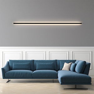 现代极简长条酒店壁灯卧室床头客厅沙发过道简约创意竖条直线墙灯