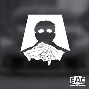 碇源堂nerv司令新世纪福音战士eva镂空单色汽车贴纸笔记本行李箱