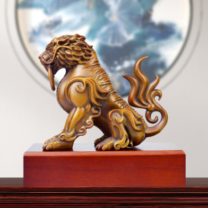 纯铜龙之九子狴犴赑屃螭吻蚣蝮椒图蒲牢狻猊饕餮睚眦客厅风水摆件