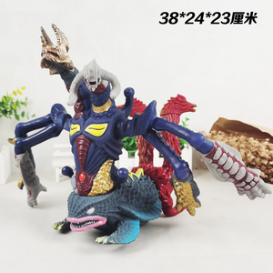 奇美拉王大号软胶怪兽模型究极合体怪兽基伽奇美拉儿童人偶玩具男