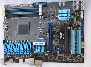 原装正品 asus/华硕 m5a97 ddr3台式机主板 am3b 八核推土机amd