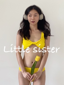 【little sister】小众背心分体比基尼性感低腰泳衣显白瑶瑶同款