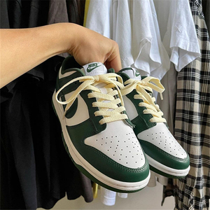 适配个性潮流aj1 af1 空军一号 dunk sb白绿米白粉色双色鸳鸯鞋带