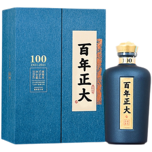 百年正大雅100礼盒装53度茅台镇白酒酱香纯粮酒年货送礼年会