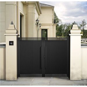 铁艺大门庭院门别墅庭院大门围墙大门双开对开门小区乡村院子大门