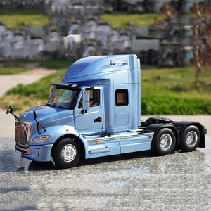 合金原厂1:24 江淮格尔发v7 牵引车美式拖头长头卡车模型汽车模型