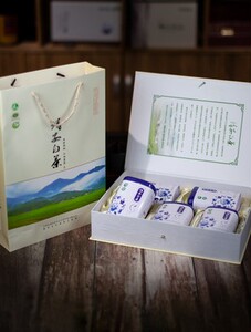日期新鲜新茶特级靖安白茶高山云雾茶 50g*5 质量好礼盒包装消保