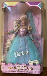 代购 Barbie Rapunzel 1994 正品绝版长发公主芭比娃娃