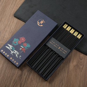 5双10双筷子包装盒国风礼盒工艺筷子包装盒礼品公司礼物餐具盒子