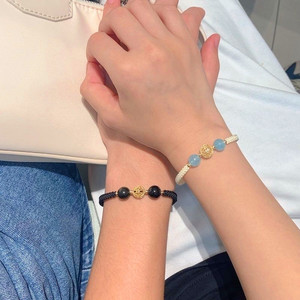 情侣防走丢牵引绳女朋友成人加大手环安全手链牵手绳子带锁2人付款25