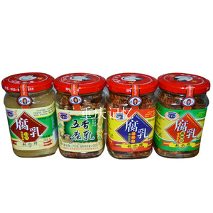 一份4瓶包邮 重庆赶水牌豆腐乳 赶水豆腐乳 4味组合腐乳 多味腐乳