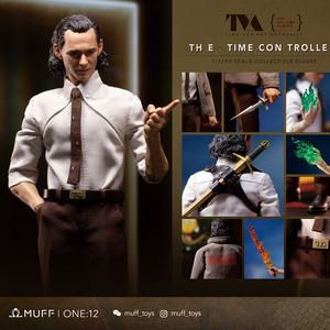 现货秒发 muff toys 1/12 时间管理局诡计之神洛基loki布衣可动