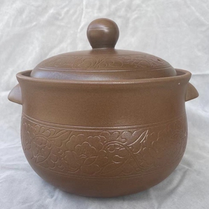 平定富贵煲土砂锅老式煲汤明火炖锅陶瓷家用炖汤沙锅燃气瓦罐