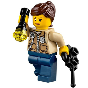 lego 乐高 城市系列 人仔 女警察 cty548 含双配件 60066