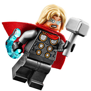 lego 乐高 超级英雄 复联4 人仔 sh623 雷神 含锤子 76142 76153