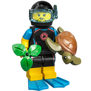 乐高玩具潜水员