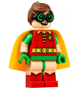 lego 乐高 超级英雄 蝙蝠侠大电影 人仔 sh315 罗宾 70916