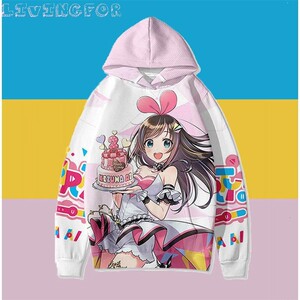 kizuna ai绊爱长袖卫衣爱酱动漫周边连帽二次元衣服痛衣可爱外套