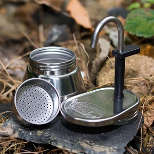 小林户外gsi expresso set不锈钢咖啡蒸馏器摩卡壶套装国内现货